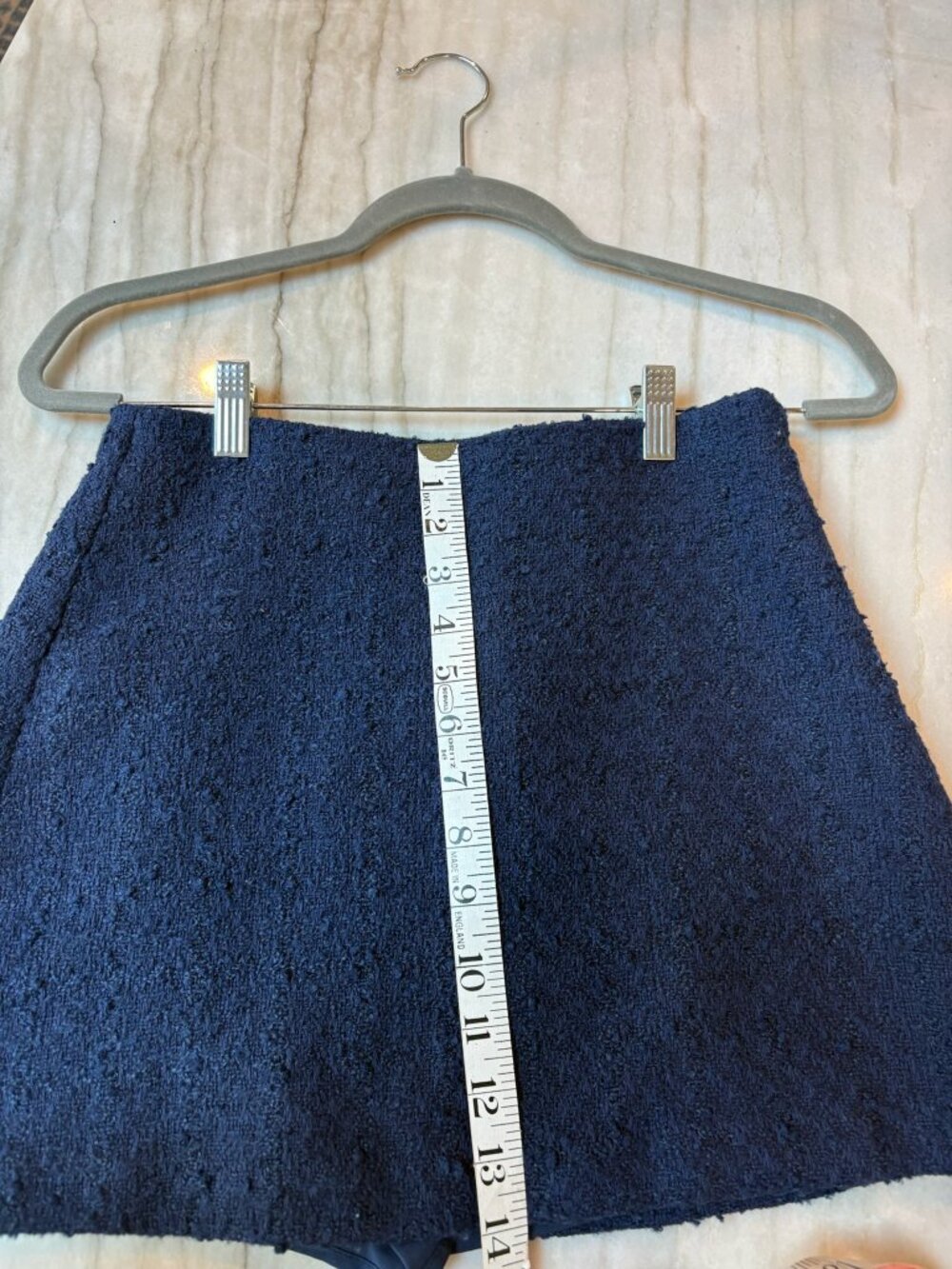 Abercrombie & Fitch Bouclé Skort, Size S, NWT